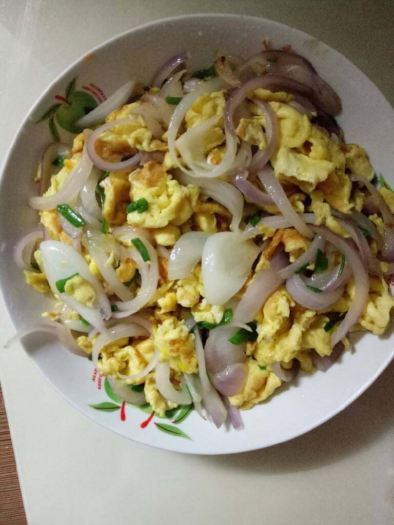 洋葱炒蛋
