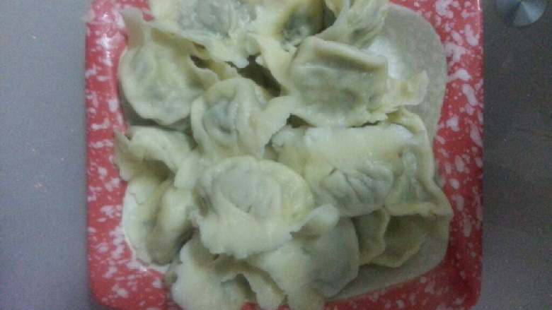 五种蔬菜猪肉馅饺子