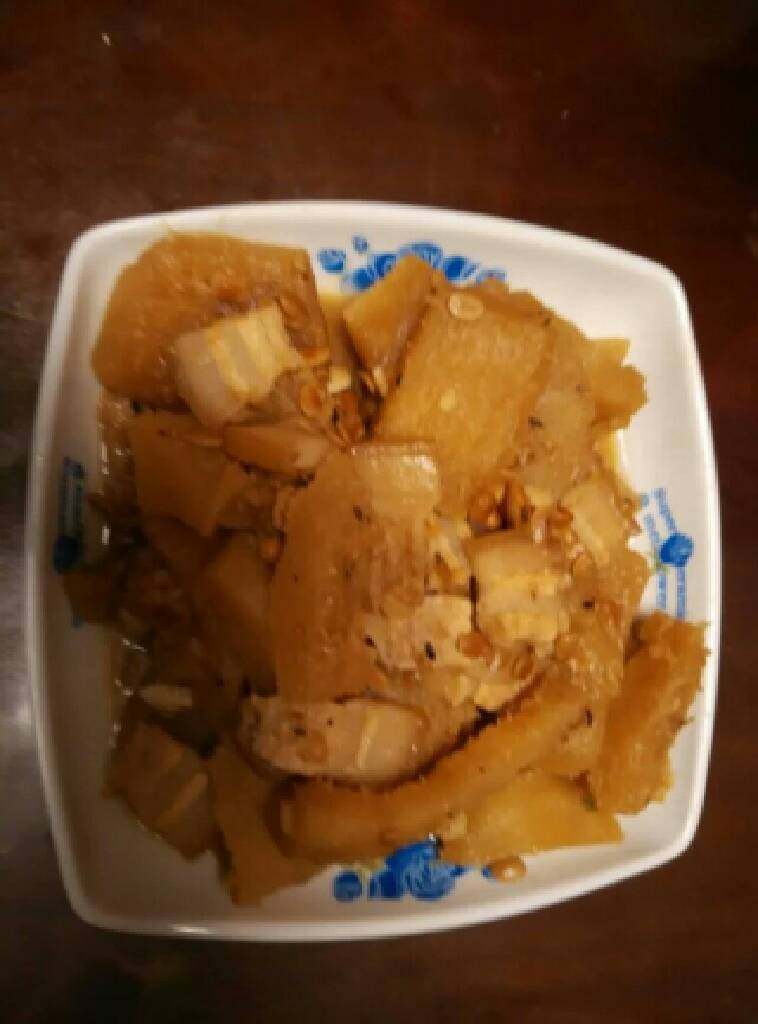 沙田柚皮煮五花肉