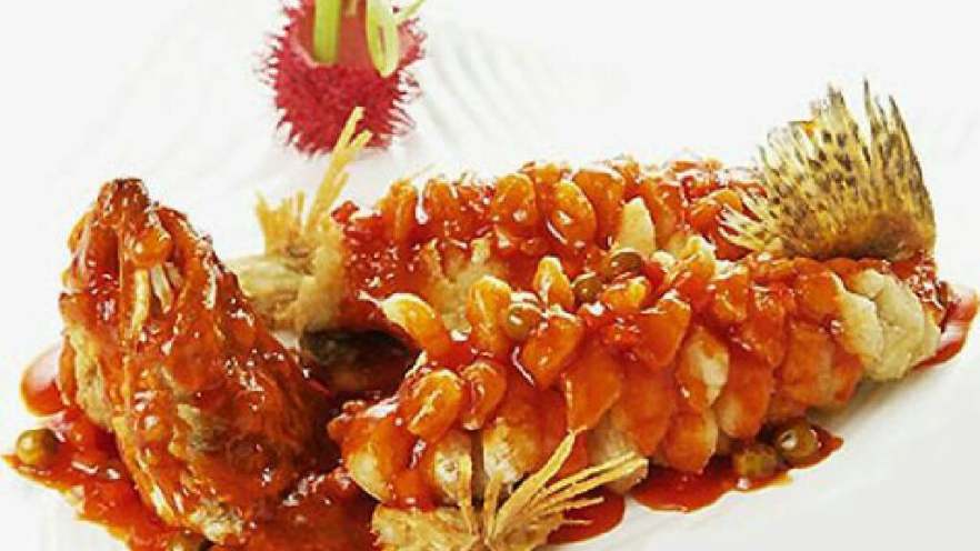 造型菜（松鼠鱼）