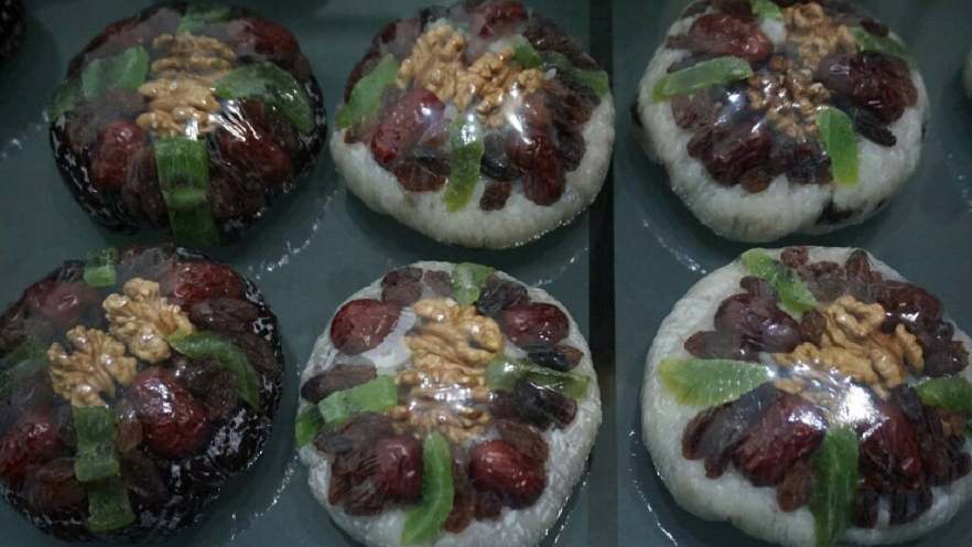 自制健康八宝饭