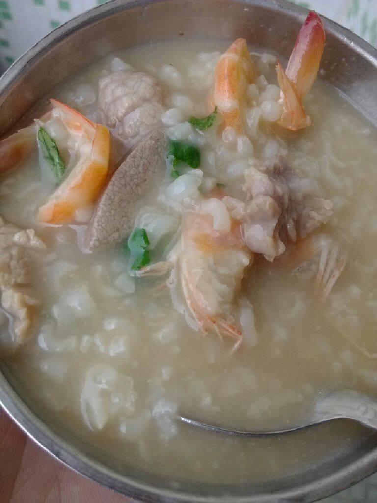 虾锅粥