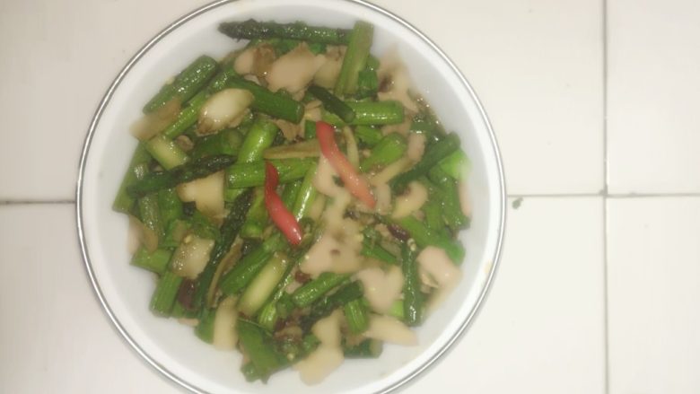 芦笋马蹄肉片