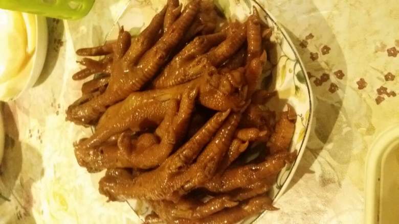自制卤鸡爪
