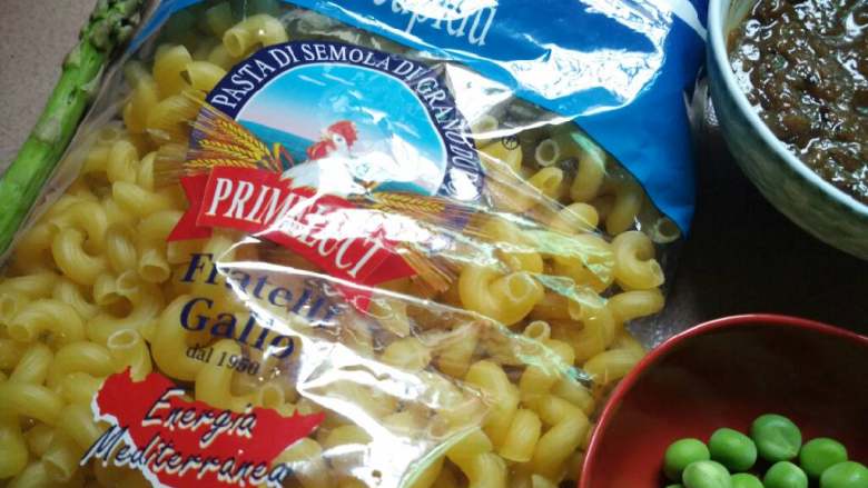 黑椒意粉#健康美颜餐#,准备食材