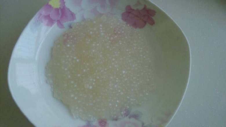 芒果西米露,西米煮好过凉水冲