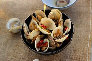 辣炒花蛤