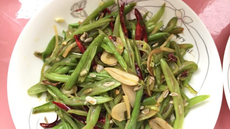 爆炒短豆角