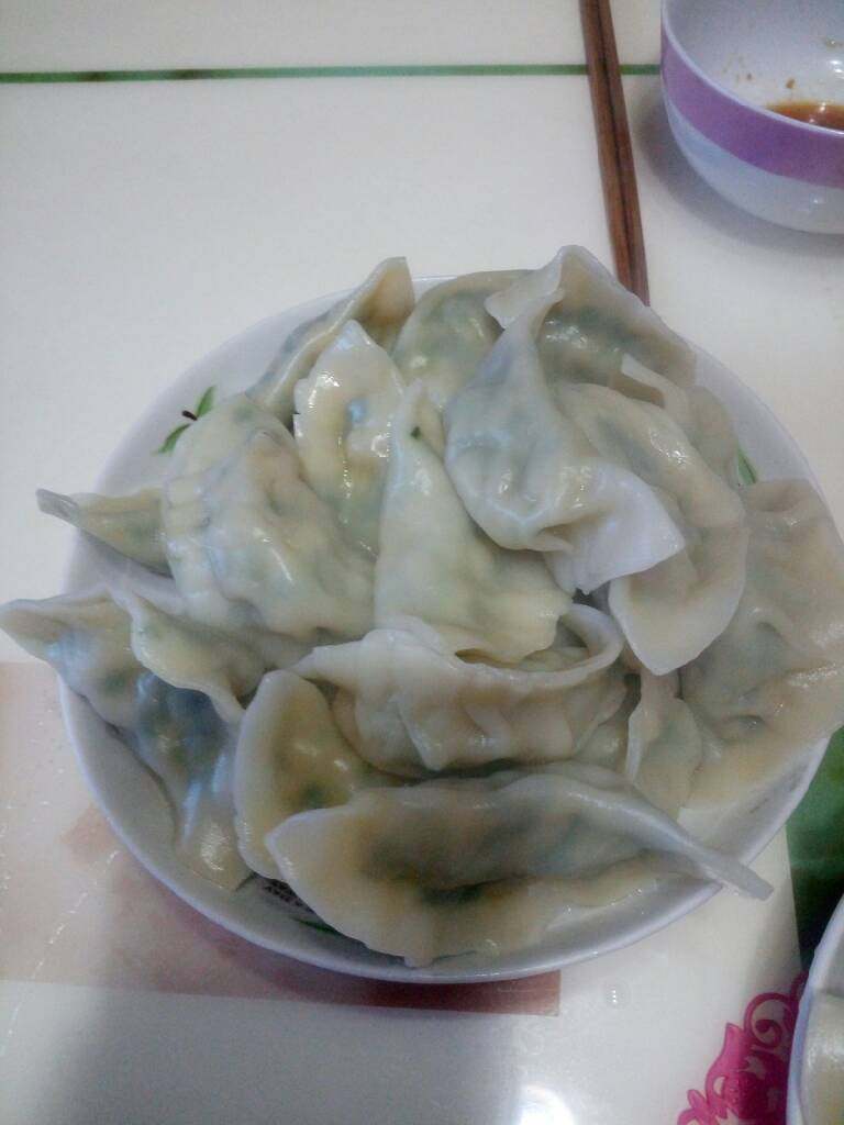 韭菜饺子,开吃