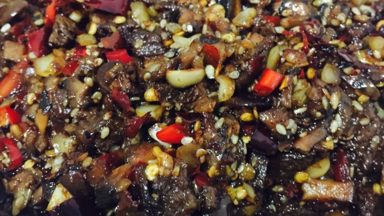 好好ci牌 香菇牛肉酱
,OK~
完事啦