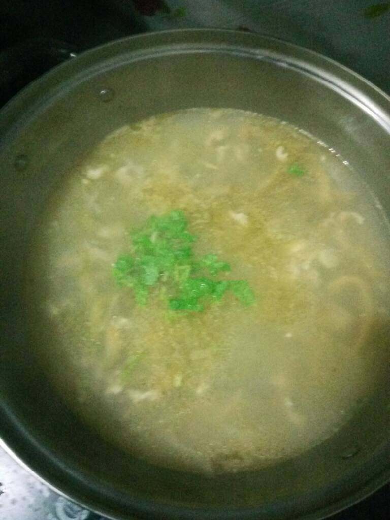 榨菜肉丝汤