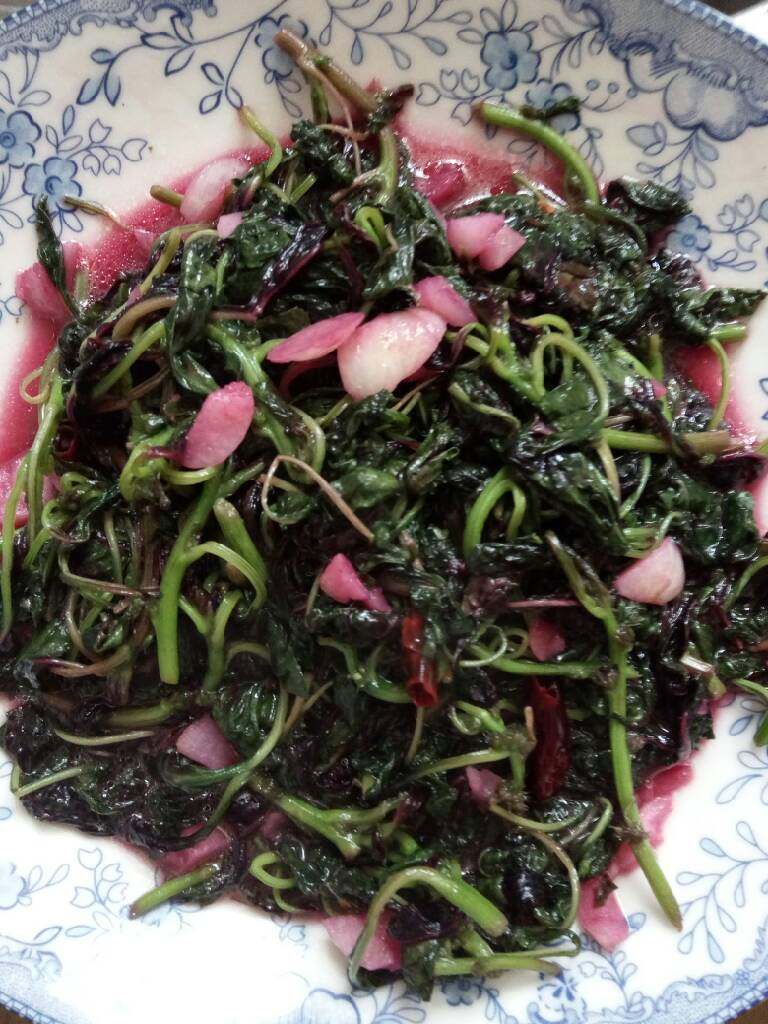 炝香苋菜