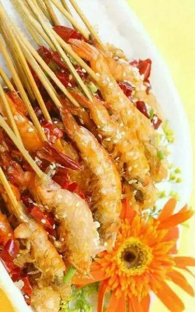 串烧大虾