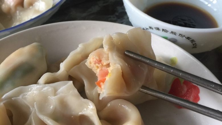 玉米胡萝卜饺子,这味道*^o^*