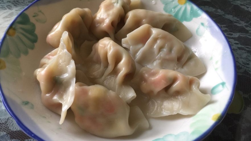 玉米胡萝卜饺子