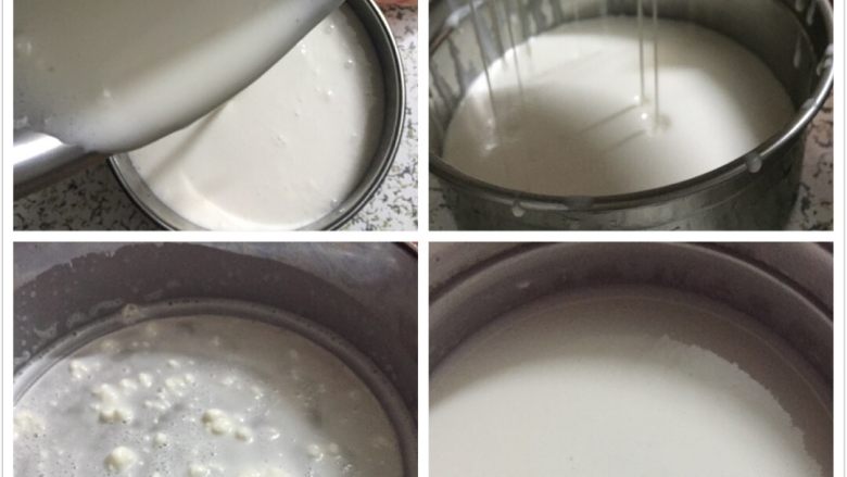 榴莲,芒果糯米糍,将搅拌好的面浆过筛