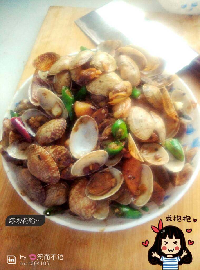 爆炒花蛤🌸,出锅啦