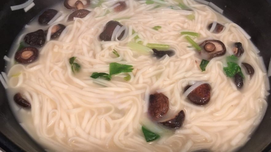 香菇葱香面条