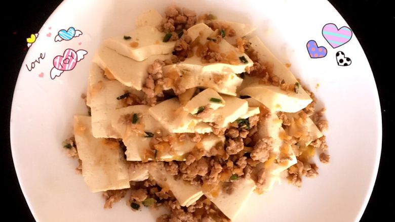 榨菜肉末豆腐