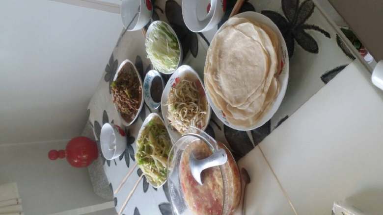 京酱肉丝饼