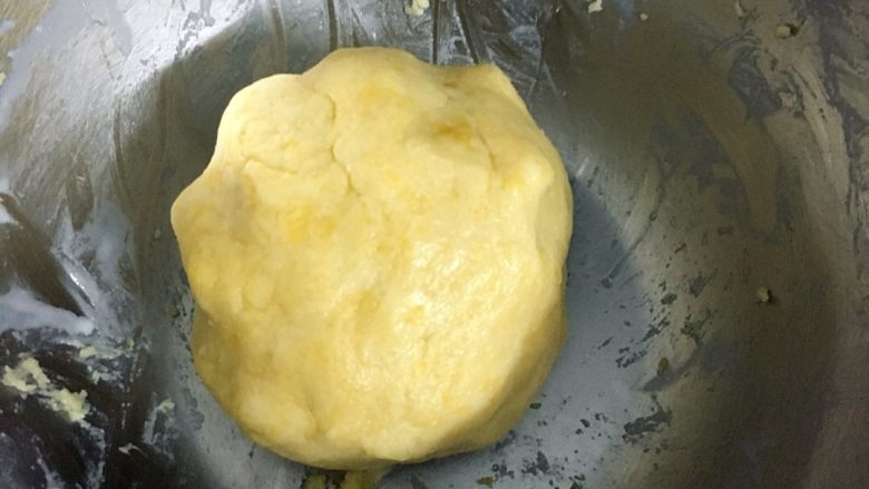 菠萝批(6寸版),捏成团冷藏1小时