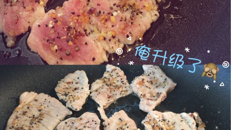 迪迪鸡蛋卷饼😏,腌制时间到。等油锅热开始一片片放下去煎。煎至两面熟了就可以了。不用太长时间,很快就会熟了😶