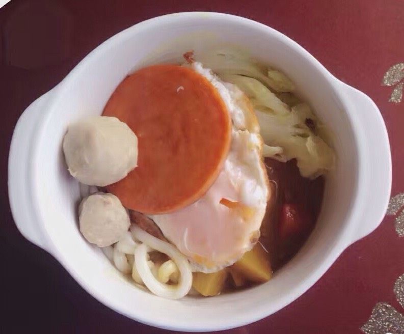 豪华咖喱乌冬粉