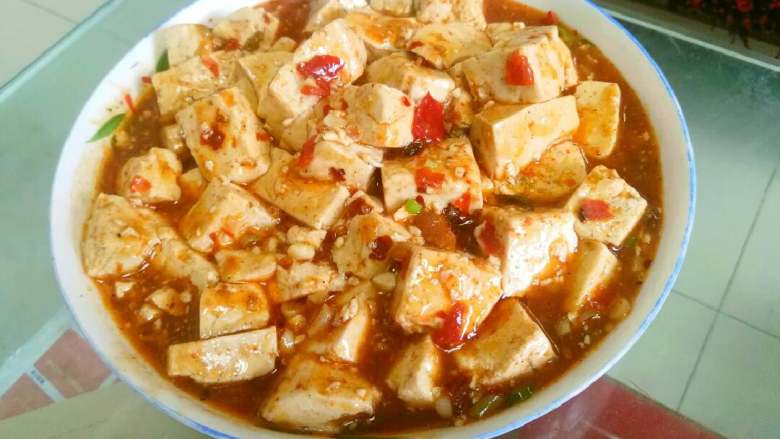 家庭版麻婆豆腐