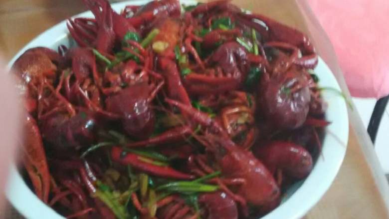 麻辣小龙虾,搁锅里炒
