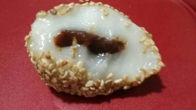 糯米糍,咬一口，尝尝😍