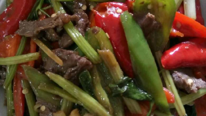 香炒牛肉