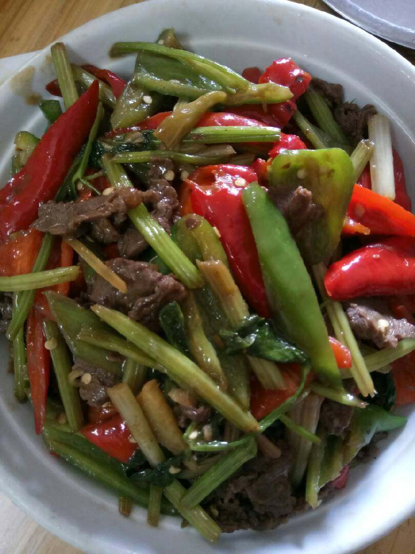 香炒牛肉