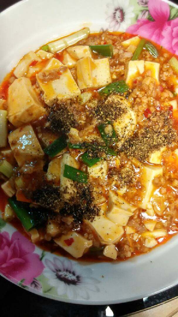 家常麻辣豆腐