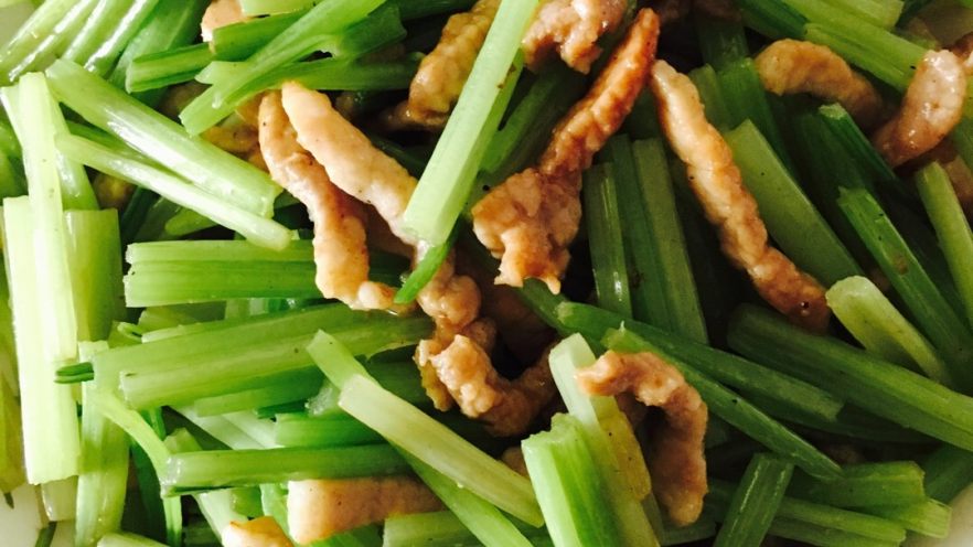 香芹肉丝
