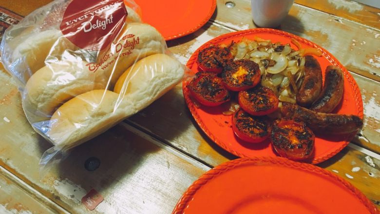 三人周末早餐,开始享受吧！