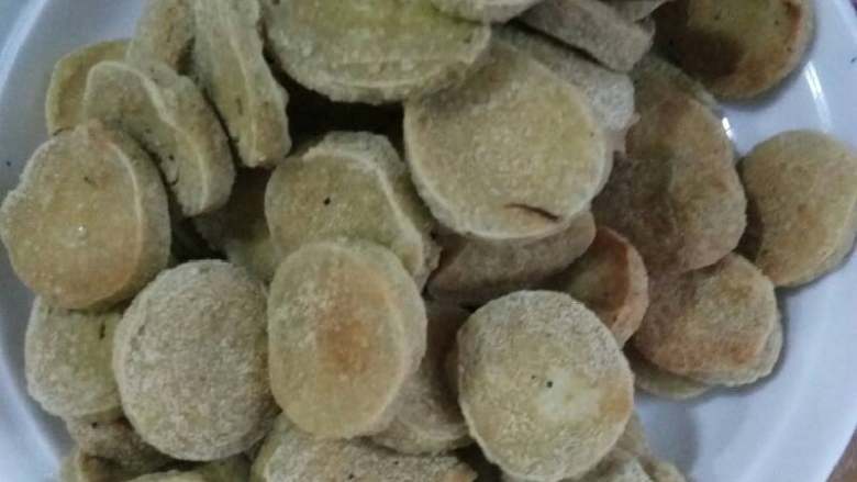 绿色青菜配素鸡，清炒,这是一半的量