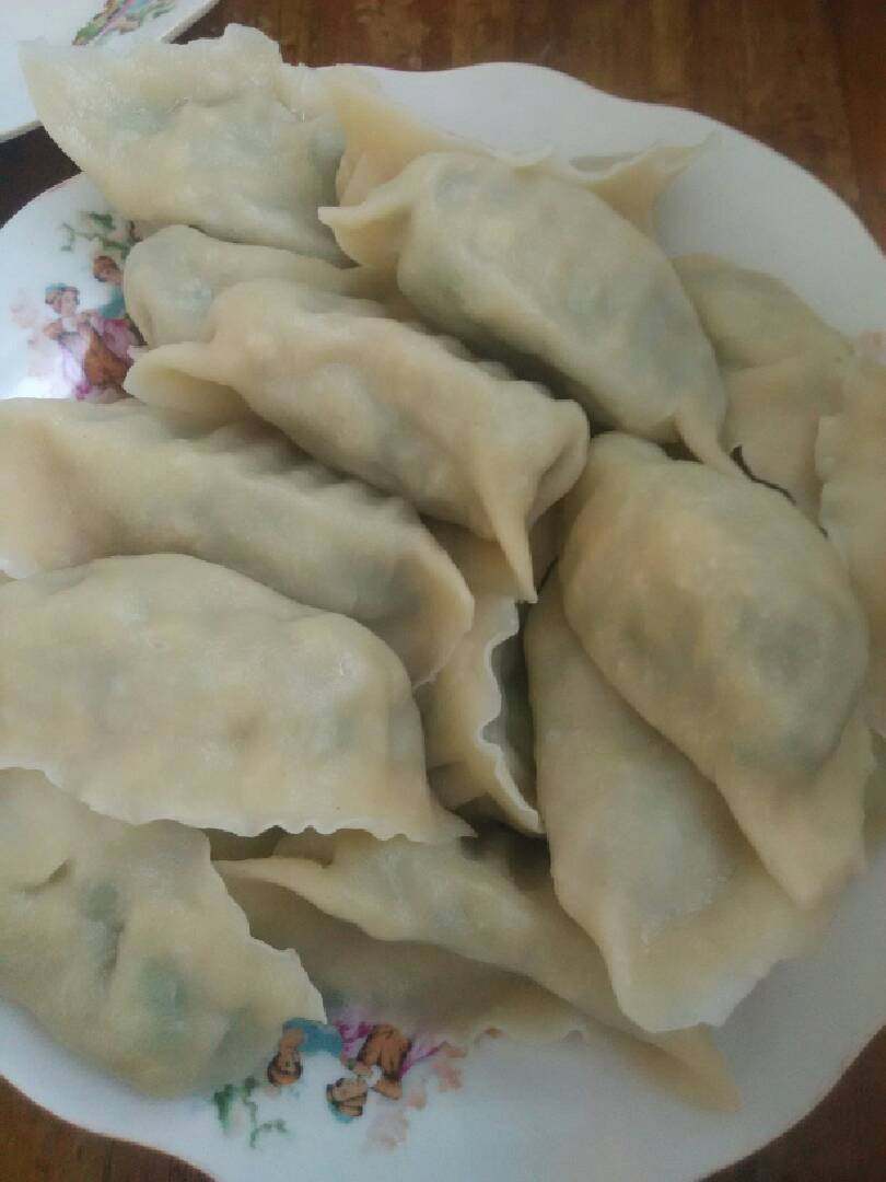 韭菜鸡蛋虾皮饺子