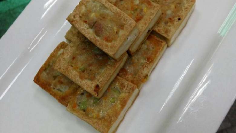 镜箱豆腐,再煎