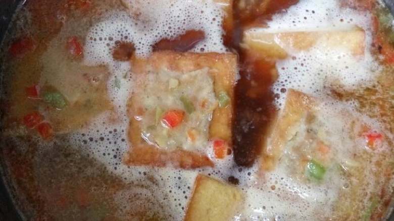 镜箱豆腐,卤