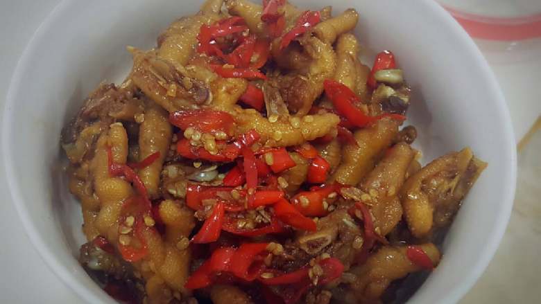 香辣鸡爪