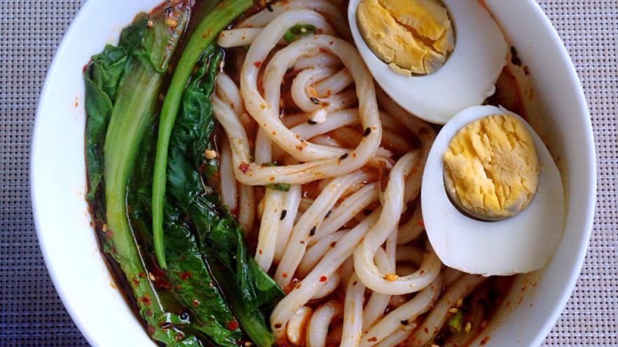 素乌冬面（辣味）