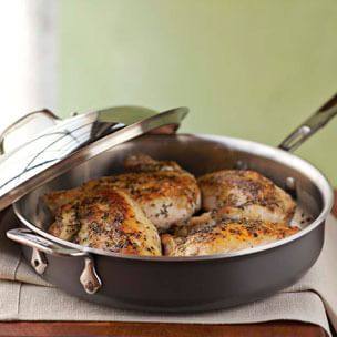锅煎普罗旺斯鸡胸肉 Pan-Roasted Chicken with Herbes de Provence