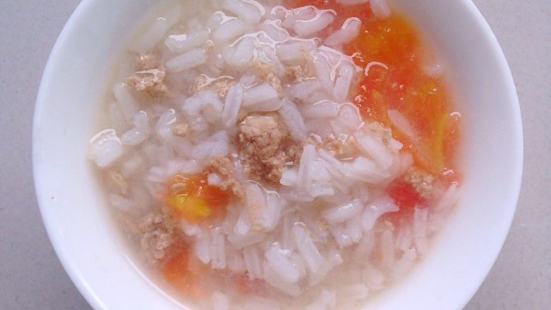 鸭肉沫粥