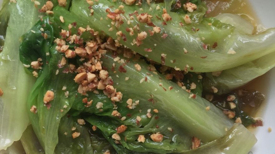 白灼生菜