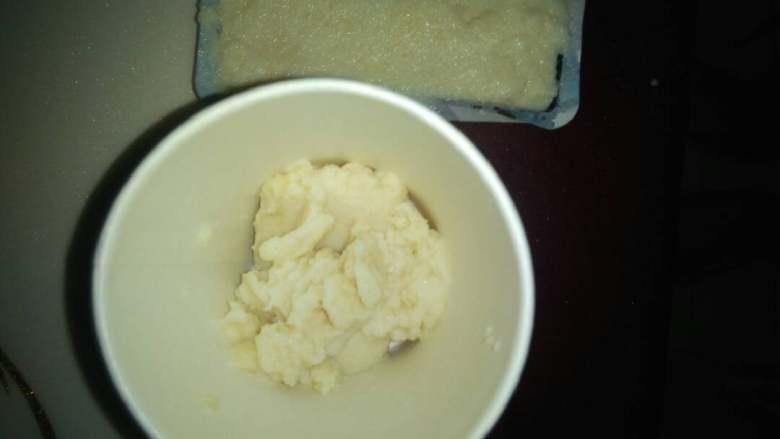 小冰棍,也可以装在纸杯里