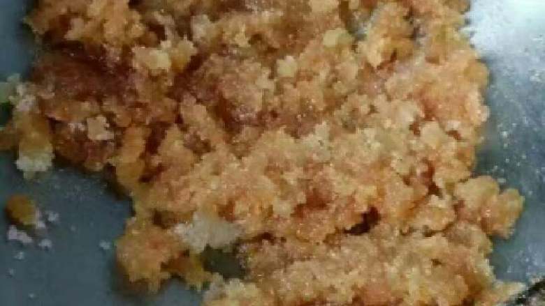 花生糕,继续用勺子搅拌均匀