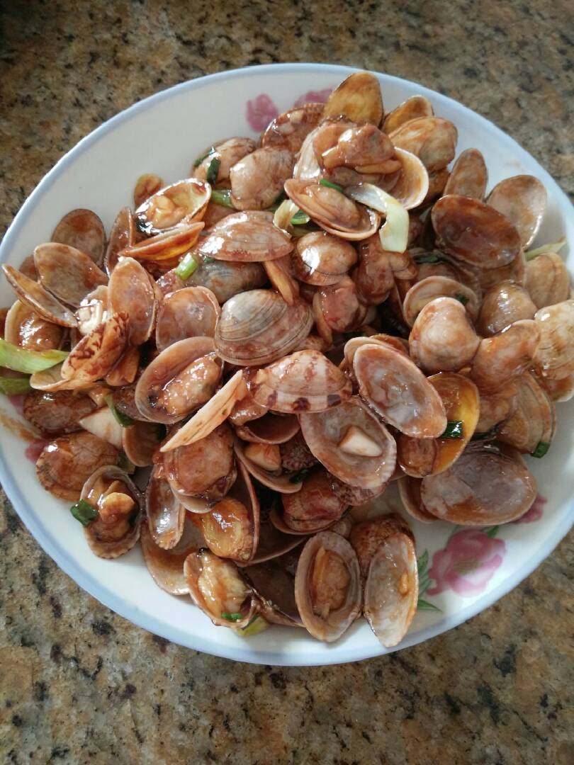 炒花蛤