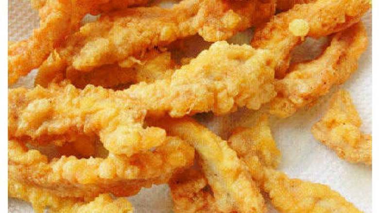 零食。軟炸裡脊