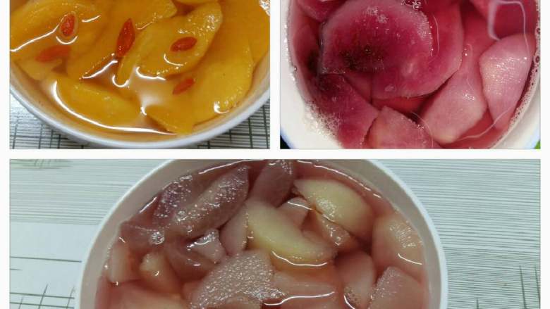黄桃罐头(水蜜桃罐头),纳凉了装入容器中放冰箱冷藏。