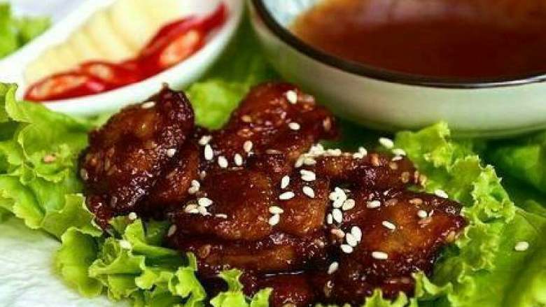 五花肉。不一樣的烤法